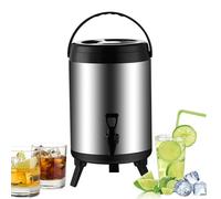 Distributeur Rafraîchisseur de Boissons - Rafraîchisseur D'Eau Isotherme Étanche Portable | Fournitures De Cuisine De Camping Pour Réfrigérateur, Camion, Hiver, Magasin, Travail, Fête, Vacances, Plage
