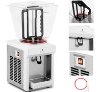 Distributeur réfrigéré avec mélangeur pour jus et boissons 25 l 240 W