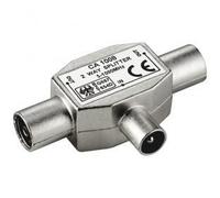 Distributeur RF Tv 2 voies, boitier métal