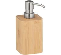 Distributeur Savon Liquide Bois Bambusa, Capacité 200ml, Bambou, 9,3x16,5x7,2 Cm, Marron - Wenko