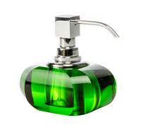 Decor Walther Distributeur savon liquide Kristall KR SSP vert, chrome LxPxH 9x13x12cm