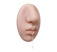 Distributeur Savon Nez - Flacon Silicone Mural À Presser 9x7x2,5cm | Pompe Savon Lotion Détergent Õriginal | Décoration Drôle Salle De Bain Cuisine Douche Évier