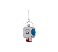 Distributeur suspendu mDV 16A 2x230V Schuko 2695 DV-2695-D