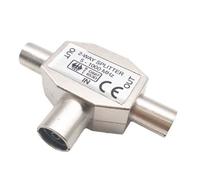 Distributeur TV LCC® 9.5 Mâle à femelle Une femelle vers deux mâles Convient pour la télévision par câble