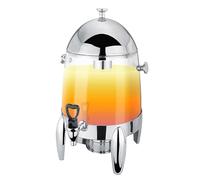 distributeurs de boissons Distributeur de boissons chaudes et froides de 12l, avec noyau de glace central, Durable et Durable for les fêtes dans les Restaurants buffets verre(Color2)