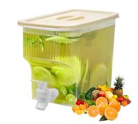 Distributeurs de Boissons pour Fêtes - Distributeur D'eau Et Pichet À Boissons - Grande Capacité 3,9L Transparent Portable pour Cocktails Glace Limonade Service Extérieur Maison