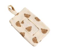 Distributeurs De Lingettes Humides - Étuis À Lingettes Réutilisables Pour Bébé | Sac De Lingetes Pour Conteneur De Voyage | Pochette À Couches Avec Support Rechargeable, Avec Étui À Lanière