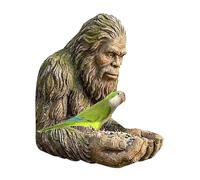 Distributeurs De Nourriture Décoratifs pour Oiseaux, Décor De Mangeoire en Résine Artistique pour Jardin, Dispositif de Nourrissage à Fixer sur Arbre, pour l'Extérieur Jardin Terrasse Cour et Porche