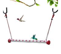 Distributeurs De pour Colibris D'extérieur - Mangeoires pour Oiseaux Sauvages D'Extérieur | Tube D'abreuvement Antifuite pour Jardin Balcon Terrasse Branche Fenêtre Extérieur Patio