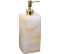 Distributeurs de Savon Liquide pour Plan de travai Bouteilles à Main de Grande capacité 700 ML for Lotion, shampoing, Gel Douche, en résine, Type Presse Accessoires de Salle de Bain(Yellow)