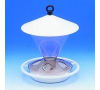 Distributeurs d'eau et de nourriture à suspendre pour oiseaux Nobby Pet Blanc 1 L