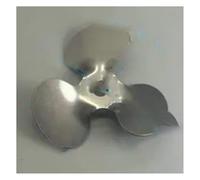 distribution du mélangeur, Lame d'agitation et tige de dispersion à 3 lames en acier inoxydable for laboratoire, 40-120 mm, 200-500 mm, 30° 45°(50mm Angle 45 blade)