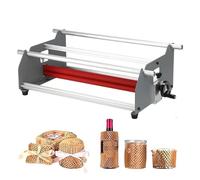 Distributore manuale di rotoli di carta da imballaggio a nido d'ape, macchina per l'allungamento della carta a nido d'ape, tensione regolabile, rapporto di allungamento 1:1,6, per pellicole protetti