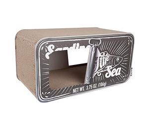 District 70 Sardine Arbre à Chat Carton Ondulé Noir