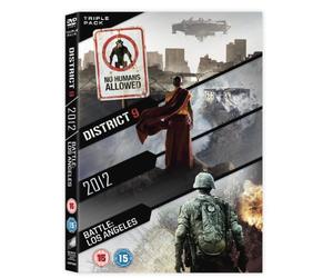 District 9 / 2012 / Battle: Los Angeles Triple Pack [DVD] by Sharlto Copley