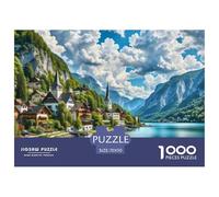 District des Lacs 1000 Pièces Puzzle bâtiment pour Adultes, Défi Jouets, Cadeau, Jouet pour Enfant,Qualité Premium 70x50cm/1000pcs