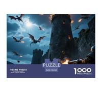 District des Lacs 1000 Pièces Puzzles bâtiment pour Adultes, Parfait pour Les Amateurs De Puzzles, Cadeau d'anniversaire, Jeu Éducatif, Qualité Premium 70x50cm/1000pcs