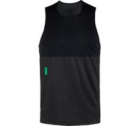 District Vision - Débardeur de trail stretch, respirant et durable - Panelled Training Singlet Black pour Homme - Taille XL - Noir Noir XL
