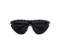District Vision - Lunettes de soleil avec verres thérapeutiques - Yukinori Range Finder Black Tortoise/D+ Onyx Mirror en Titane - Noir Noir