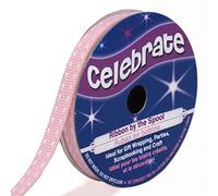 Distrifil - Bobine de ruban gros grain long 5m larg 6 mm - Celebrate - Rose