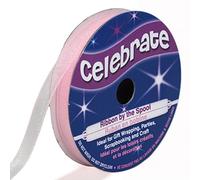 Distrifil - Bobine de ruban - organza - long 8m - larg 6 mm - Celebrate - Rose