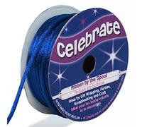 Distrifil - Bobine de ruban queue de rat long 10m larg 2mm -Celebrate - Bleu