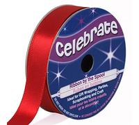 Distrifil - Bobine de ruban - satin - long 6m - larg 13 mm - Celebrate - Rouge