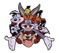 Distrigeek Grand Pin's Bugs Bunny Taz Donald Duck Titi, personnage de cartoon dessin animé, lapin, en métal émaillé, collection, idée cadeau pour homme ou femme