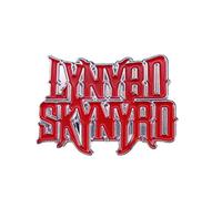 Distrigeek Pin's Lynyrd Skynyrd Logo en métal émaillé badge broche, pins groupe de musique rock, vintage, pour homme femme, idée cadeau pour fan de rock
