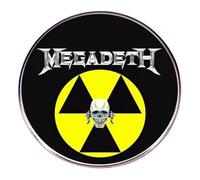 Distrigeek pin's Megadeth Logo métal badge groupe musique rock trash metal