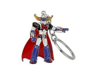 Distrigeek porte-clés Goldorak Actarus pendentif en métal émaillé pour homme UFO Robot Grendizer U Great Mazinger Z