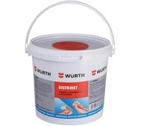 Distrinet Lingettes Nettoyantes Imprégnées, Seau de 70 pcs