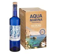 DISTROFARMA Pack Agua de Mar Hipertónica 100% Natural | Botella Cristal Azul 750 ml + Bag in Box 10L con Grifo | Minerales, Electrolitos y Oligoelementos | Salinidad 36g/L
