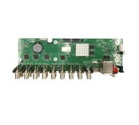 Disttocate Carte DVR 16 Canaux 1080N Enregistreur Vidéo DVR NVR Module Principal Support Max 14T HDD pour Caméra de Sécurité de Surveillance Installation Facile