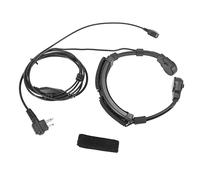 Disttocate Casque Écouteur De Tube Acoustique Caché Microphone Micro-Gorge pour Radio Bidirectionnelle