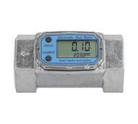 Disttocate Débitmètre Électronique Numérique à Turbine de 2 Pouces pour Carburant, Liquide, Eau, Gazole, Débitmètre pour L'Automatisation Industrielle