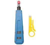 Disttocate Outil D'Impact D'Estampage Avec 110 Et 66 Lames,Cable De Reseau Outils D'Insertion De Terminaux A Impact Telephonique Cat6 / Cat5E