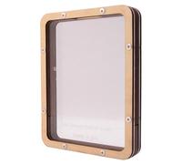 Disttocate Pennies From Heaven Tirelire décorative en forme de cochon en bois transparent vintage pour homme et femme