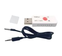 Disttocate Thermomètre USB Capteur de Température pour Ordinateur Sonde de Température Aquarium Industrie Moniteur à Distance TEMPer2