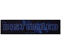 Disturbed Blue Blood Unisexe Patch noir/bleu, 100% Polyester,