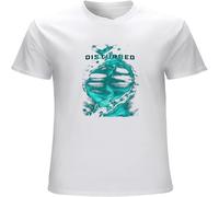 Disturbed Evolution Men's T-Shirt Unisex Tee White XL