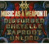 DISTURBED - MUSIC AS A WEAPON 2 - CD + DVD ROCK NEW
