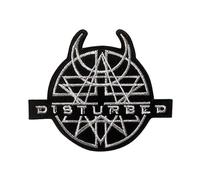 Disturbed Patch thermocollant sur vêtements T-shirt, casquette, veste, jean, manteau, décoration, bricolage, personnalisé, fait à la main, passe-temps, cadeau, loisirs créatifs, profitez du métal