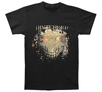 Disturbed T-Shirt à Manches Courtes Fire Behind pour Homme - Noir - Large