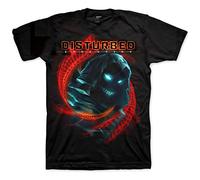 Disturbed - T-Shirt # L Unisex Black # DNA Swirl [Import]
