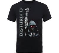 Disturbed - T-Shirt # S Black Unisex # Up Yer Military [Import]