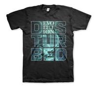 Disturbed - T-Shirt # XXL Unisex Black # Evolution [Import]