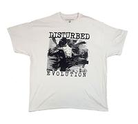 Disturbed - T-Shirt # XXL Unisex White # Sketch [Import]