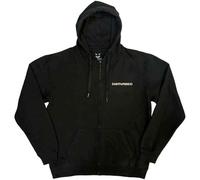 Disturbed The Face Band Logo Zipped Sweat-Shirt À Capuche Size S