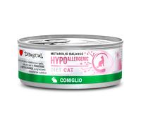 Disugual Aliment humide pour chat, vétérinaire, hypoallergénique, lapin (adulte), 85 g